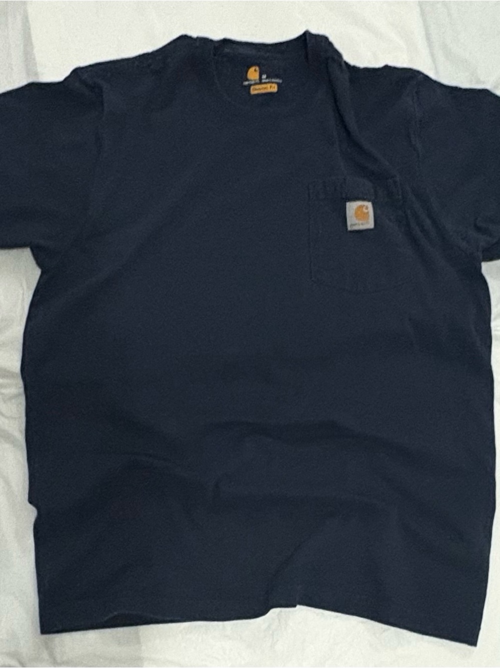 Carhartt Men’s Black Pocket Short-Sleeve T-Shirt